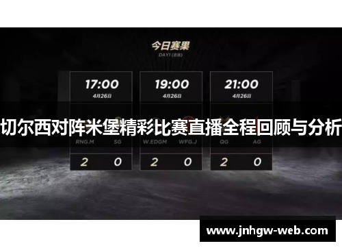 切尔西对阵米堡精彩比赛直播全程回顾与分析